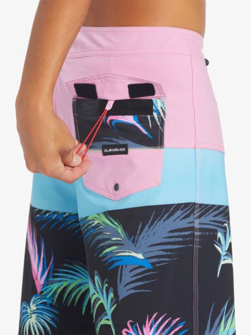 malva luna shorts de playa surfsilk panel 20 D6T4D130 hombres Quiksilver