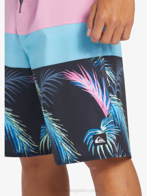 malva luna shorts de playa surfsilk panel 20 D6T4D130 hombres Quiksilver