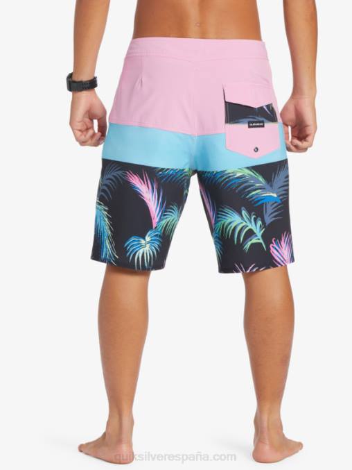 malva luna shorts de playa surfsilk panel 20 D6T4D130 hombres Quiksilver