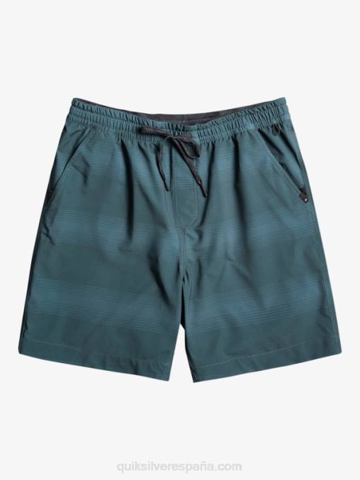 mar de bering shorts de playa con estampado de anfibios taxer 18 D6T4D103 hombres Quiksilver