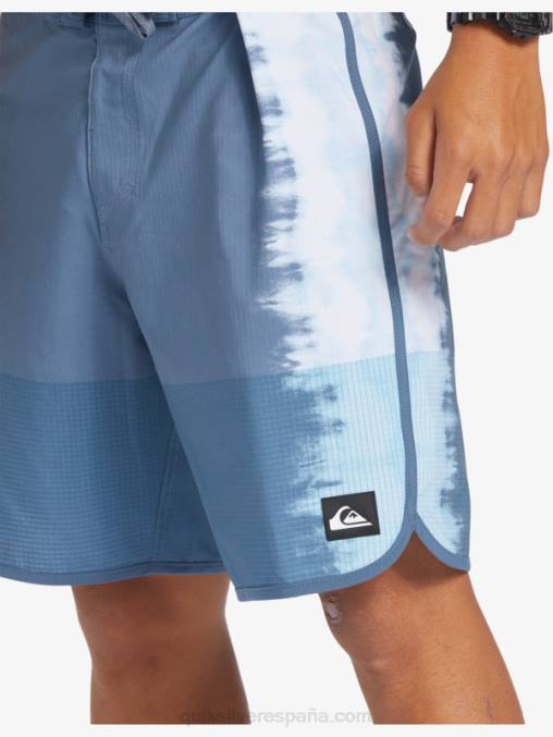 mar de bering shorts de playa highlite festoneado 19 D6T4D26 hombres Quiksilver