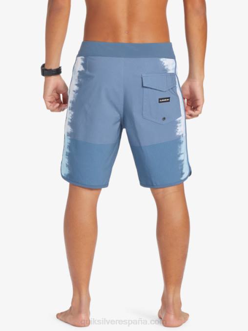 mar de bering shorts de playa highlite festoneado 19 D6T4D26 hombres Quiksilver