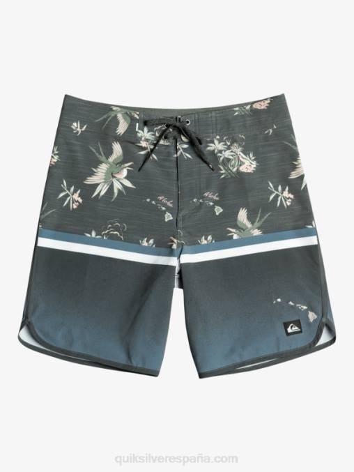 mar de bering shorts de playa surfsilk division scallop 19 D6T4D1397 hombres Quiksilver
