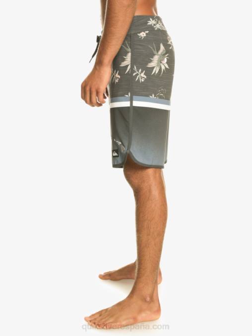 mar de bering shorts de playa surfsilk division scallop 19 D6T4D1397 hombres Quiksilver