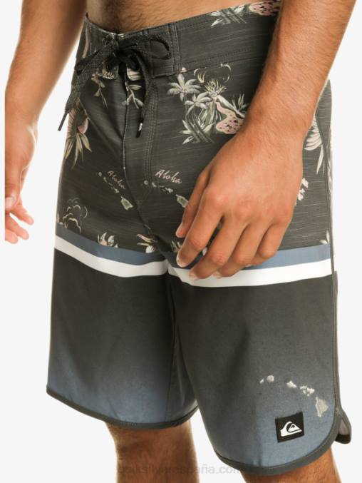 mar de bering shorts de playa surfsilk division scallop 19 D6T4D1397 hombres Quiksilver