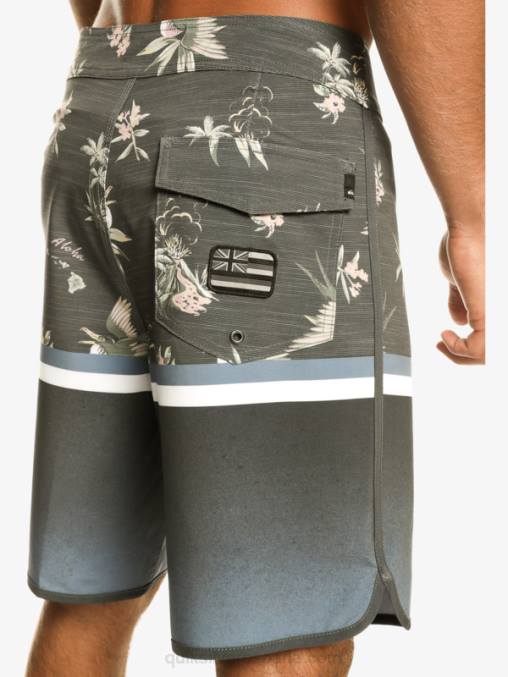 mar de bering shorts de playa surfsilk division scallop 19 D6T4D1397 hombres Quiksilver