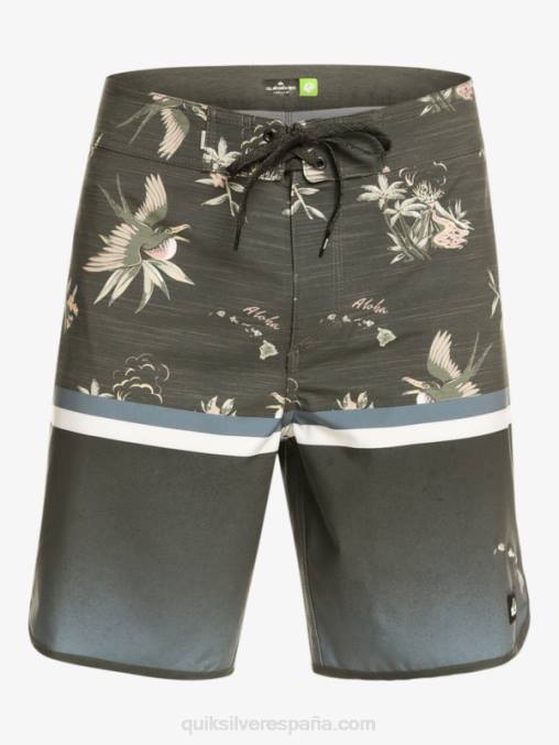 mar de bering shorts de playa surfsilk division scallop 19 D6T4D1397 hombres Quiksilver