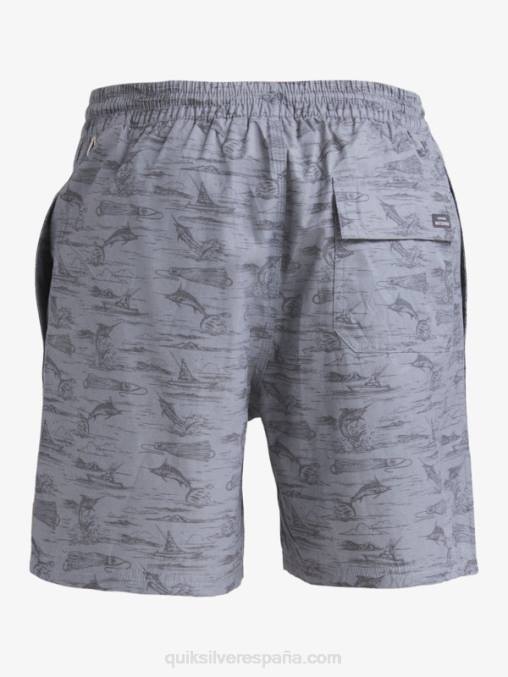 marlín de piel de tiburón vy Waterman marlin jig 17 voleas D6T4D989 hombres Quiksilver