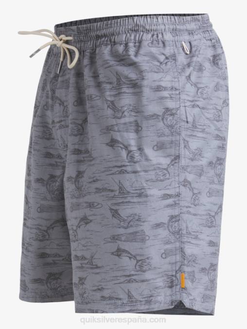 marlín de piel de tiburón vy Waterman marlin jig 17 voleas D6T4D989 hombres Quiksilver