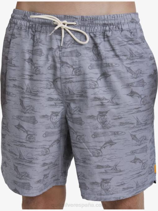 marlín de piel de tiburón vy Waterman marlin jig 17 voleas D6T4D989 hombres Quiksilver
