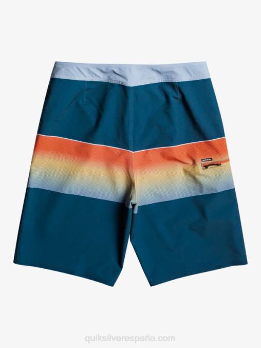 mayólica azul shorts de playa surfsilk slab 21 D6T4D1411 hombres Quiksilver