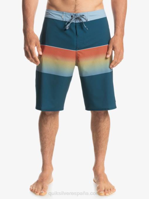 mayólica azul shorts de playa surfsilk slab 21 D6T4D1411 hombres Quiksilver
