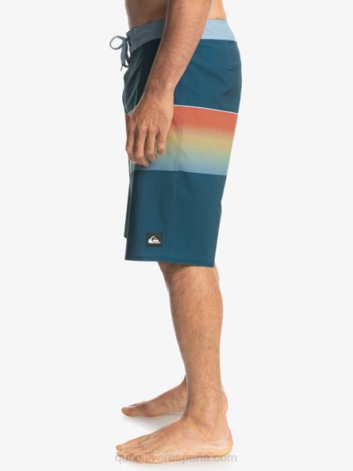 mayólica azul shorts de playa surfsilk slab 21 D6T4D1411 hombres Quiksilver