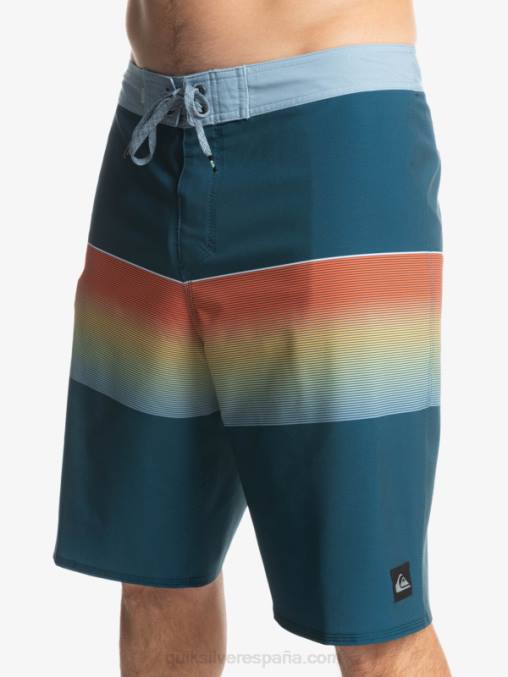 mayólica azul shorts de playa surfsilk slab 21 D6T4D1411 hombres Quiksilver