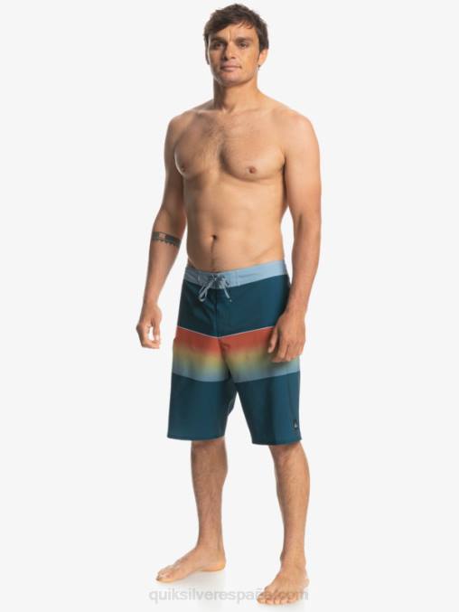 mayólica azul shorts de playa surfsilk slab 21 D6T4D1411 hombres Quiksilver