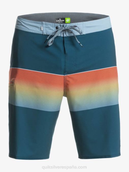 mayólica azul shorts de playa surfsilk slab 21 D6T4D1411 hombres Quiksilver