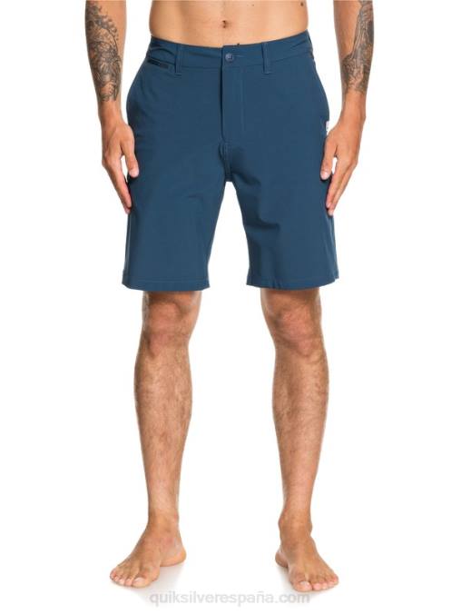 mayólica azul shorts híbridos union anfibio 20 D6T4D1320 hombres Quiksilver