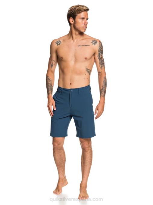 mayólica azul shorts híbridos union anfibio 20 D6T4D1320 hombres Quiksilver