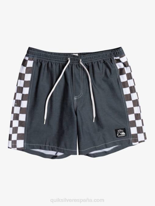 negro Hempstretch arco original 17 voleas D6T4D1674 hombres Quiksilver