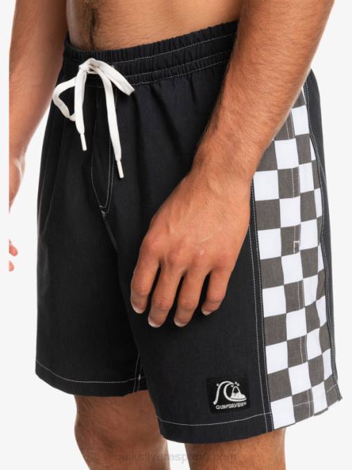 negro Hempstretch arco original 17 voleas D6T4D1674 hombres Quiksilver