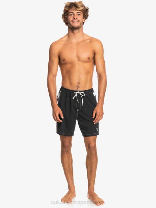 negro Hempstretch arco original 17 voleas D6T4D1674 hombres Quiksilver