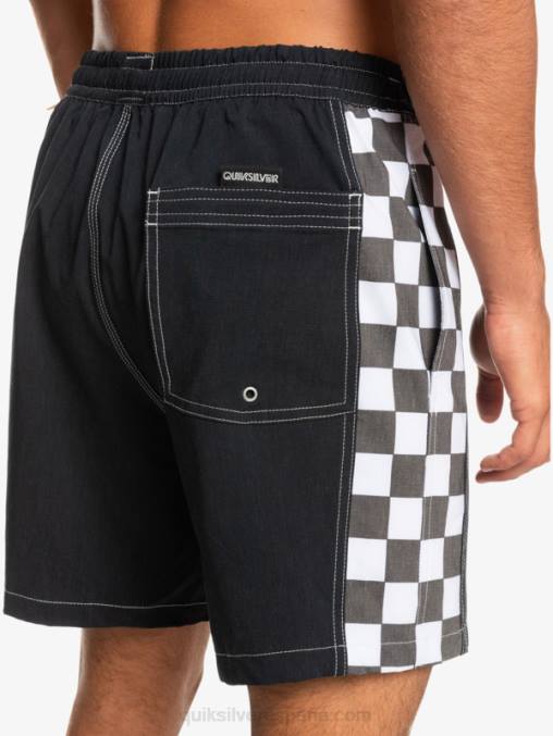 negro Hempstretch arco original 17 voleas D6T4D1674 hombres Quiksilver