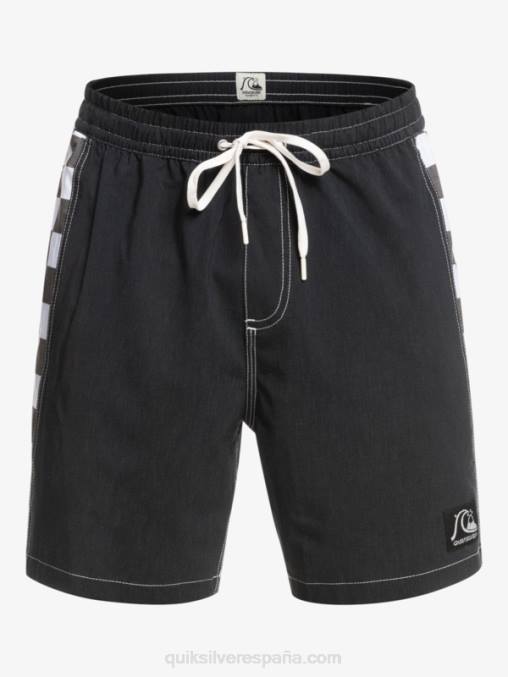 negro Hempstretch arco original 17 voleas D6T4D1674 hombres Quiksilver