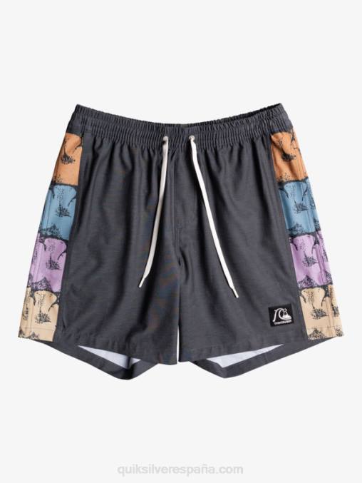 negro Hempstretch arco original 17 voleas D6T4D1677 hombres Quiksilver