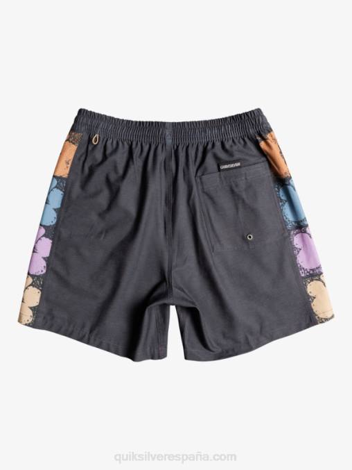 negro Hempstretch arco original 17 voleas D6T4D1677 hombres Quiksilver