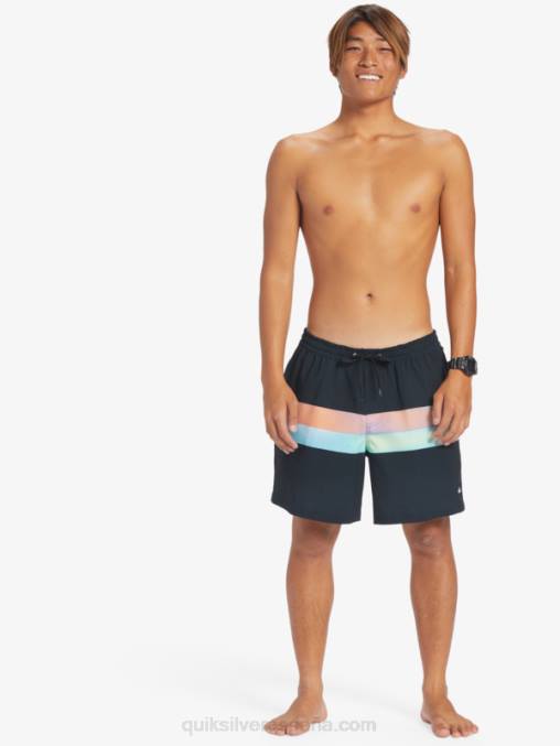 negro aerógrafo surfsilk 17 voleas D6T4D654 hombres Quiksilver