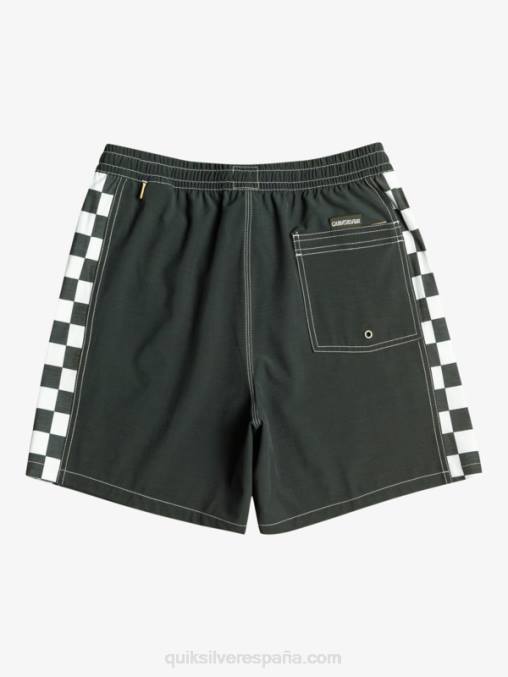 negro arco original 17 voleas D6T4D531 hombres Quiksilver
