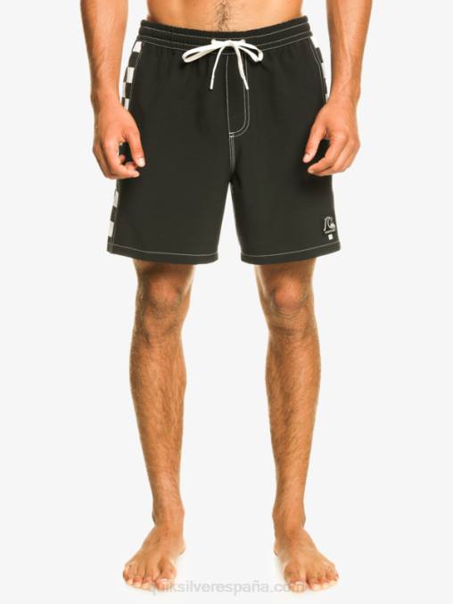 negro arco original 17 voleas D6T4D531 hombres Quiksilver