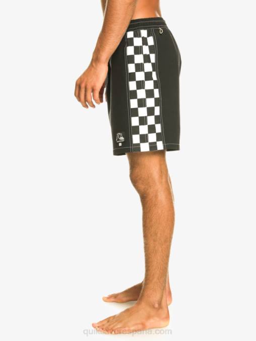 negro arco original 17 voleas D6T4D531 hombres Quiksilver
