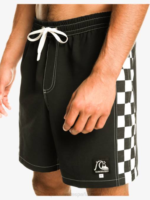 negro arco original 17 voleas D6T4D531 hombres Quiksilver