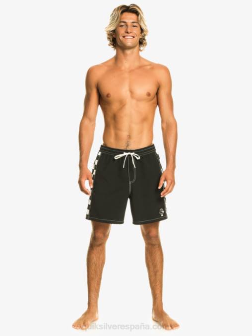 negro arco original 17 voleas D6T4D531 hombres Quiksilver