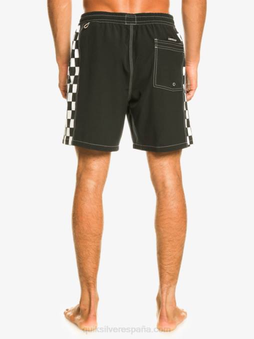 negro arco original 17 voleas D6T4D531 hombres Quiksilver
