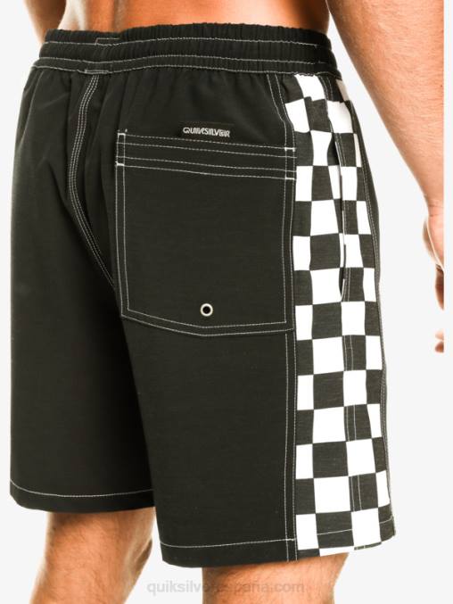 negro arco original 17 voleas D6T4D531 hombres Quiksilver