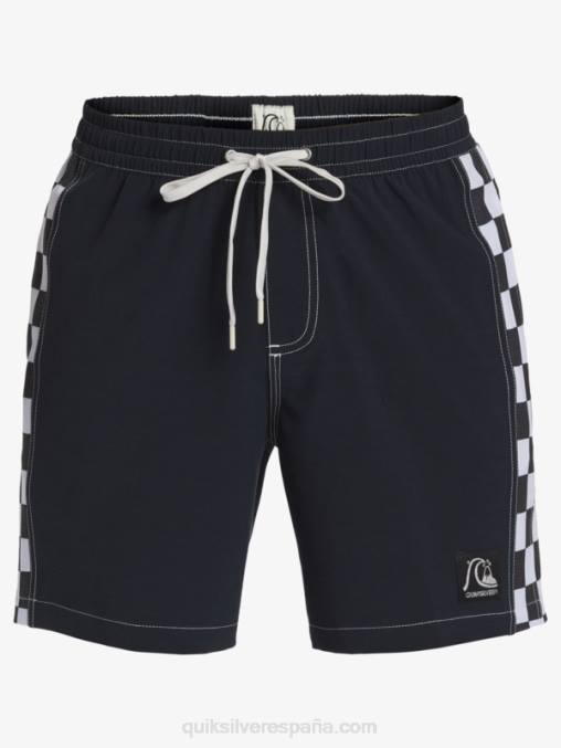 negro arco original 17 voleas D6T4D531 hombres Quiksilver