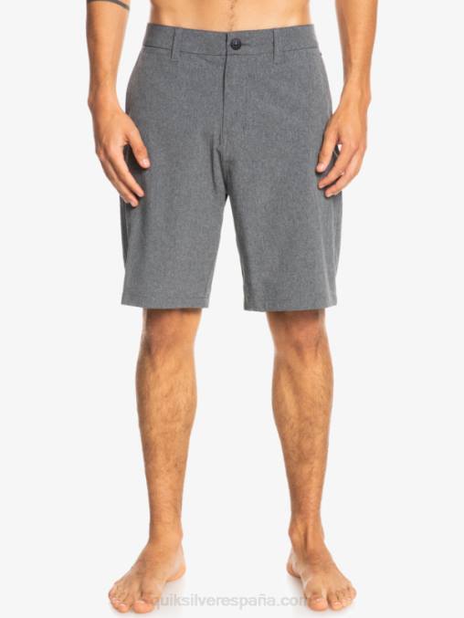 negro bañadores union heather 20 anfibios D6T4D65 hombres Quiksilver