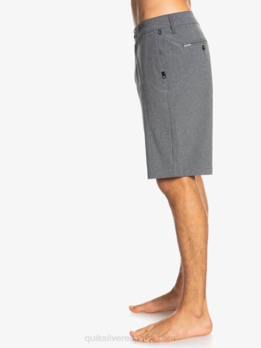 negro bañadores union heather 20 anfibios D6T4D65 hombres Quiksilver