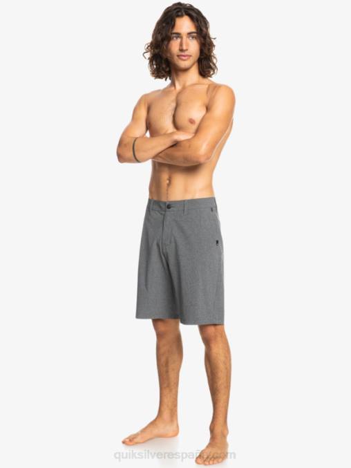negro bañadores union heather 20 anfibios D6T4D65 hombres Quiksilver