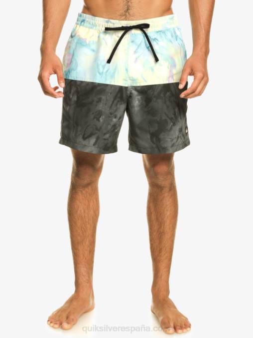 negro logo a tope 17 voleas D6T4D486 hombres Quiksilver