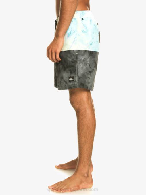 negro logo a tope 17 voleas D6T4D486 hombres Quiksilver