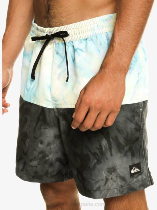 negro logo a tope 17 voleas D6T4D486 hombres Quiksilver