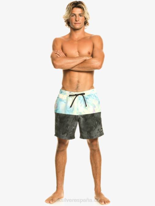 negro logo a tope 17 voleas D6T4D486 hombres Quiksilver