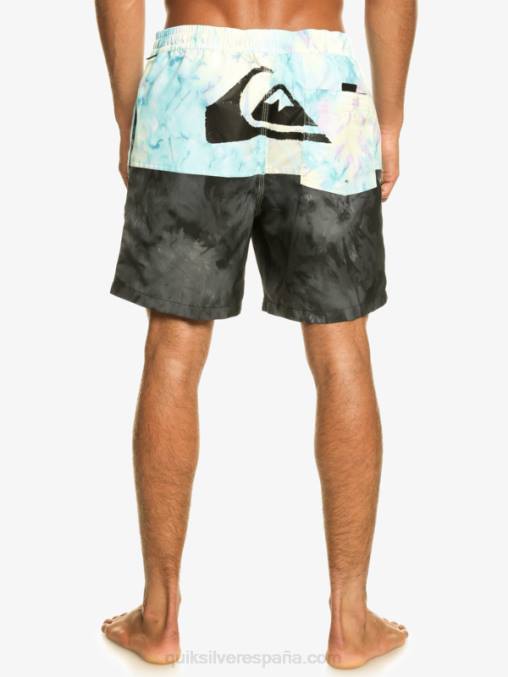 negro logo a tope 17 voleas D6T4D486 hombres Quiksilver