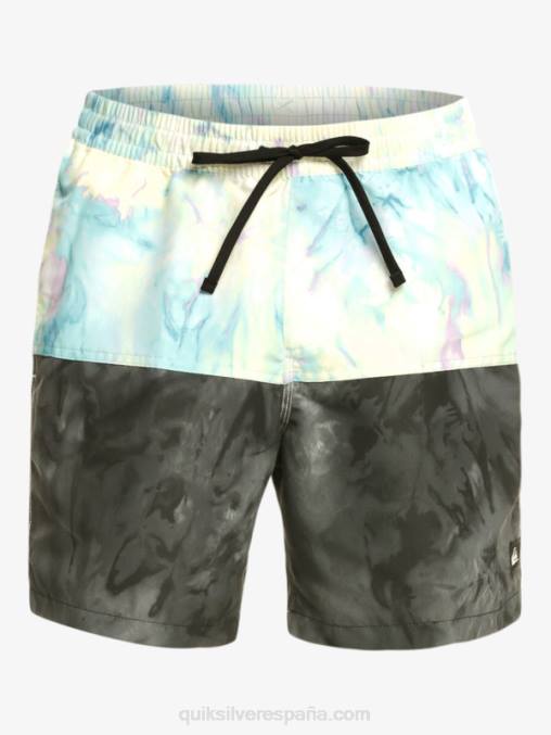 negro logo a tope 17 voleas D6T4D486 hombres Quiksilver