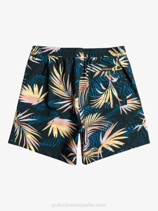 negro mezcla surfsilk 17 voleas D6T4D634 hombres Quiksilver
