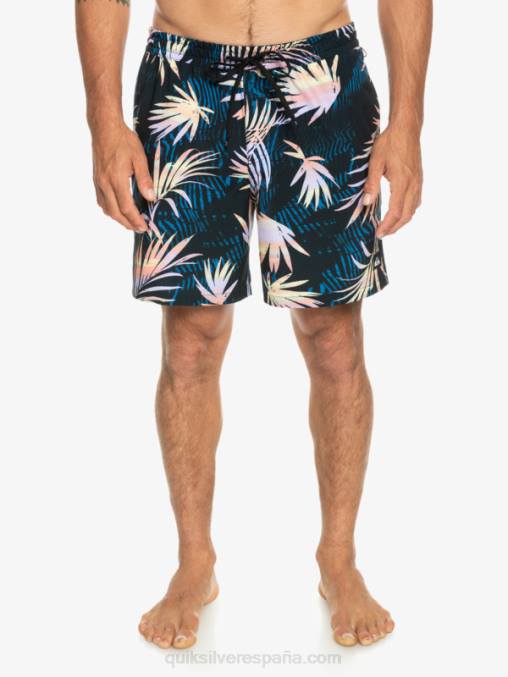 negro mezcla surfsilk 17 voleas D6T4D634 hombres Quiksilver
