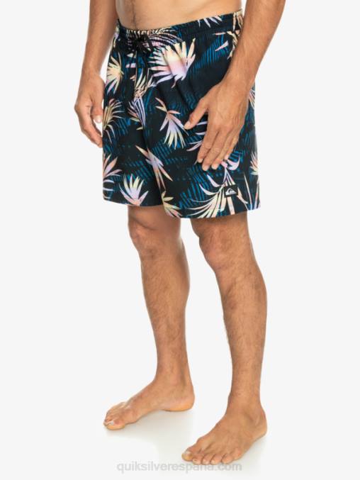 negro mezcla surfsilk 17 voleas D6T4D634 hombres Quiksilver